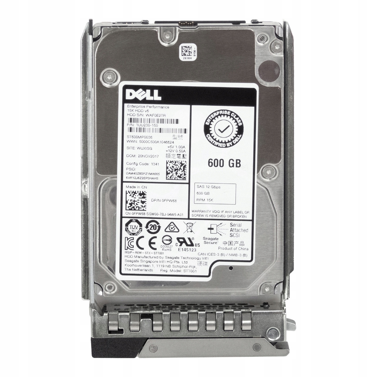 Dell 0FPW68 600GB SAS-3 15K 256MB 2.5'' ST600MP0036