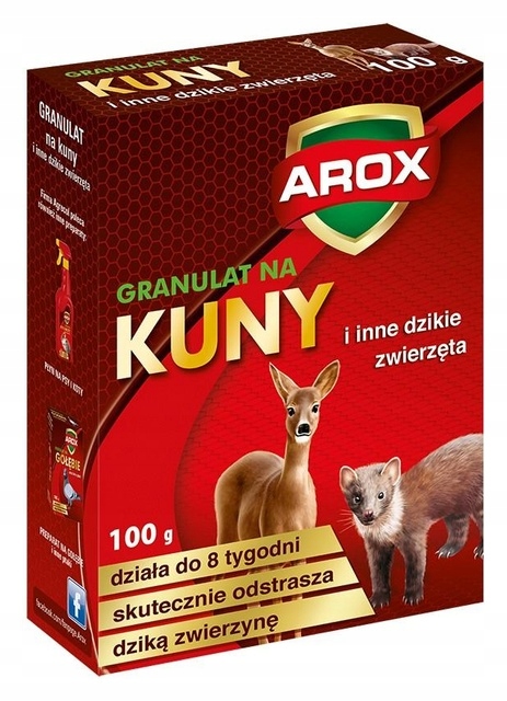 

Preparat odstraszający sarny i inne dzikie 100g