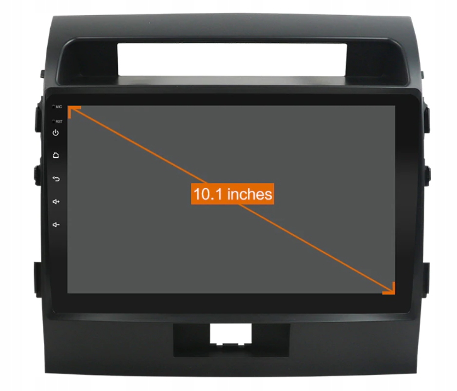 RADIO ANDROID Toyota LAND CRUISER 2007-15 4/64 Model NAWIGACJA STACJA MULTIMEDIALNA