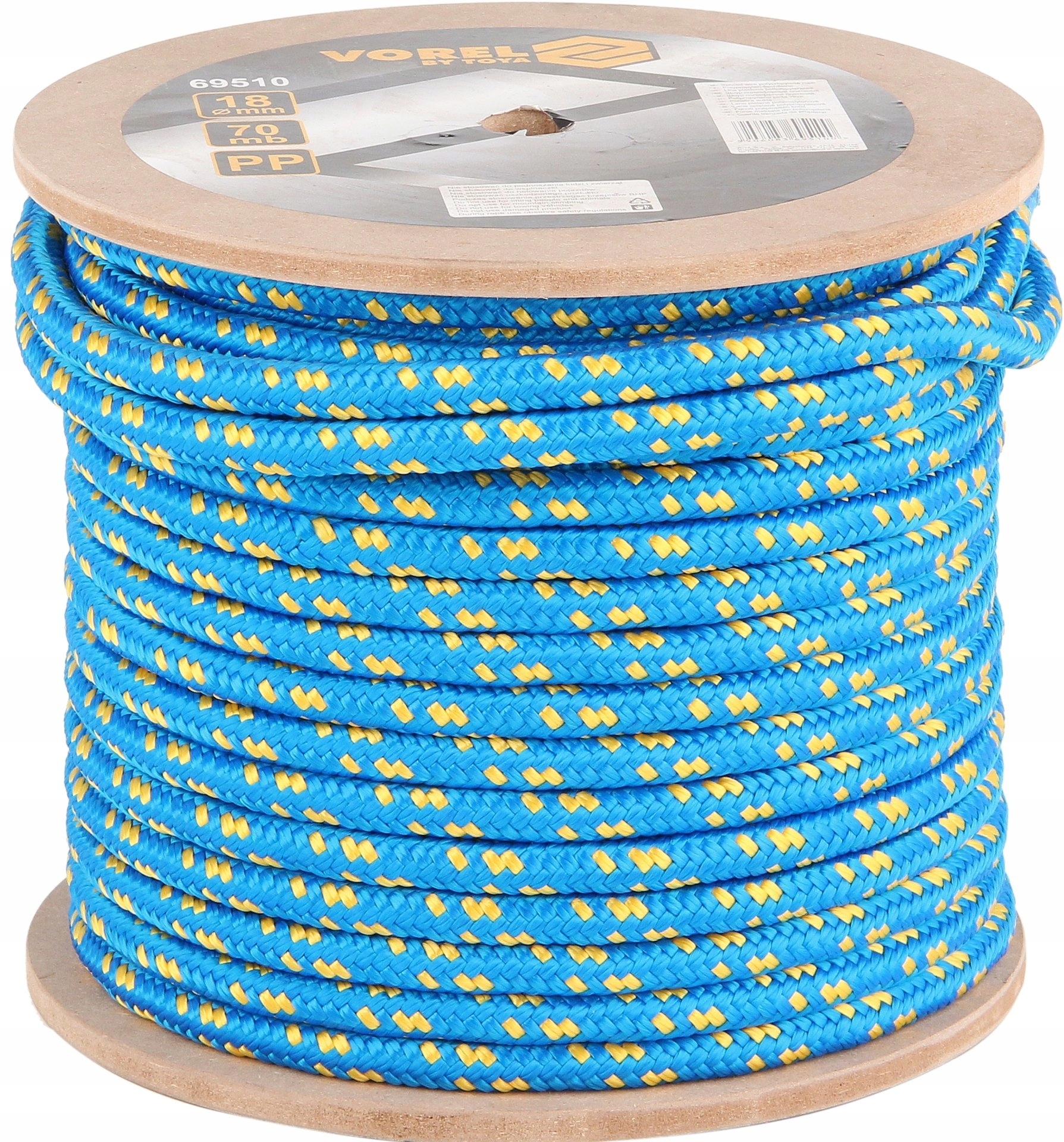 Pletená Šnúra Pp 18 MM 70 M Vorel 69510
