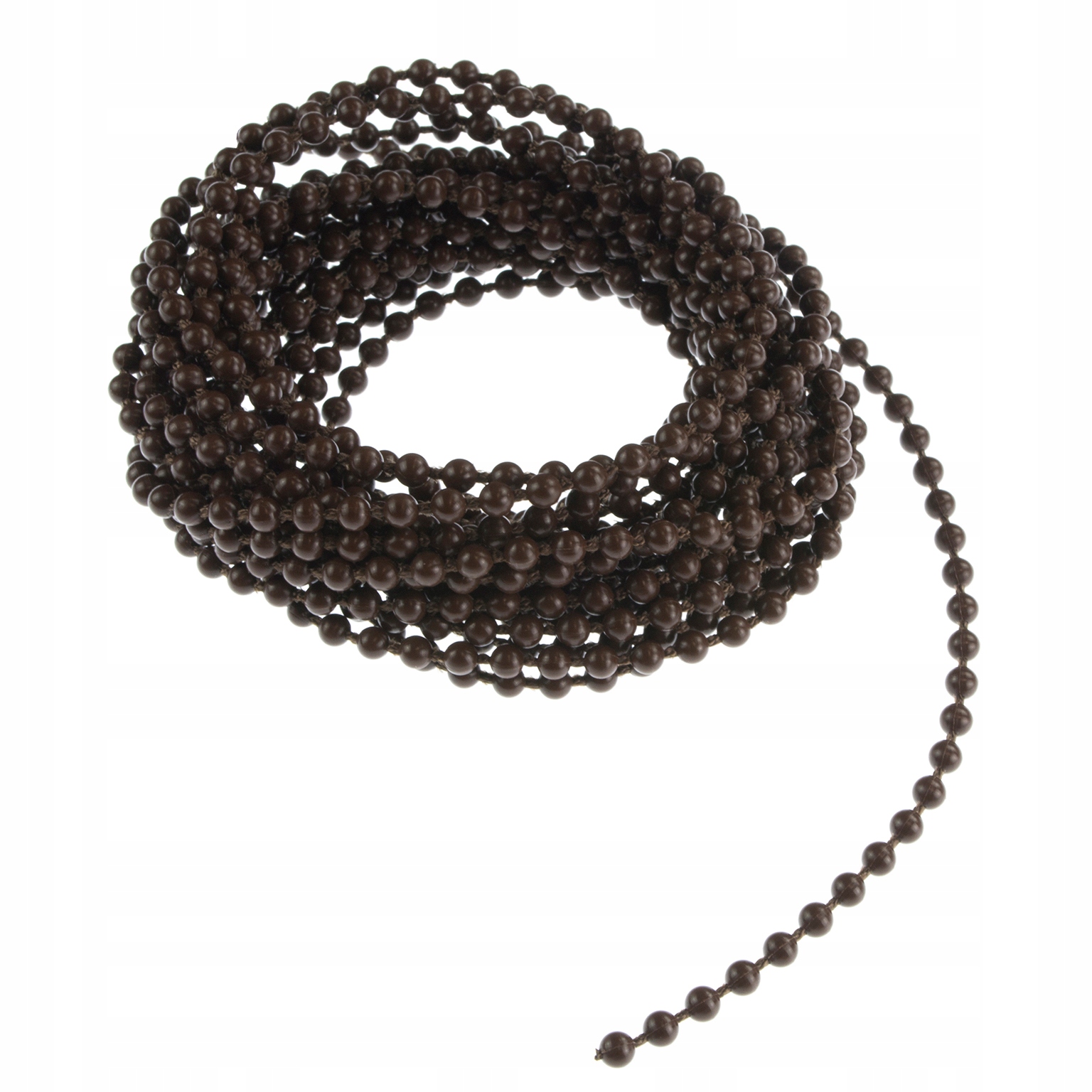 

Kulkowy łańcuszek do rolet 4,4mm ciemny brąz