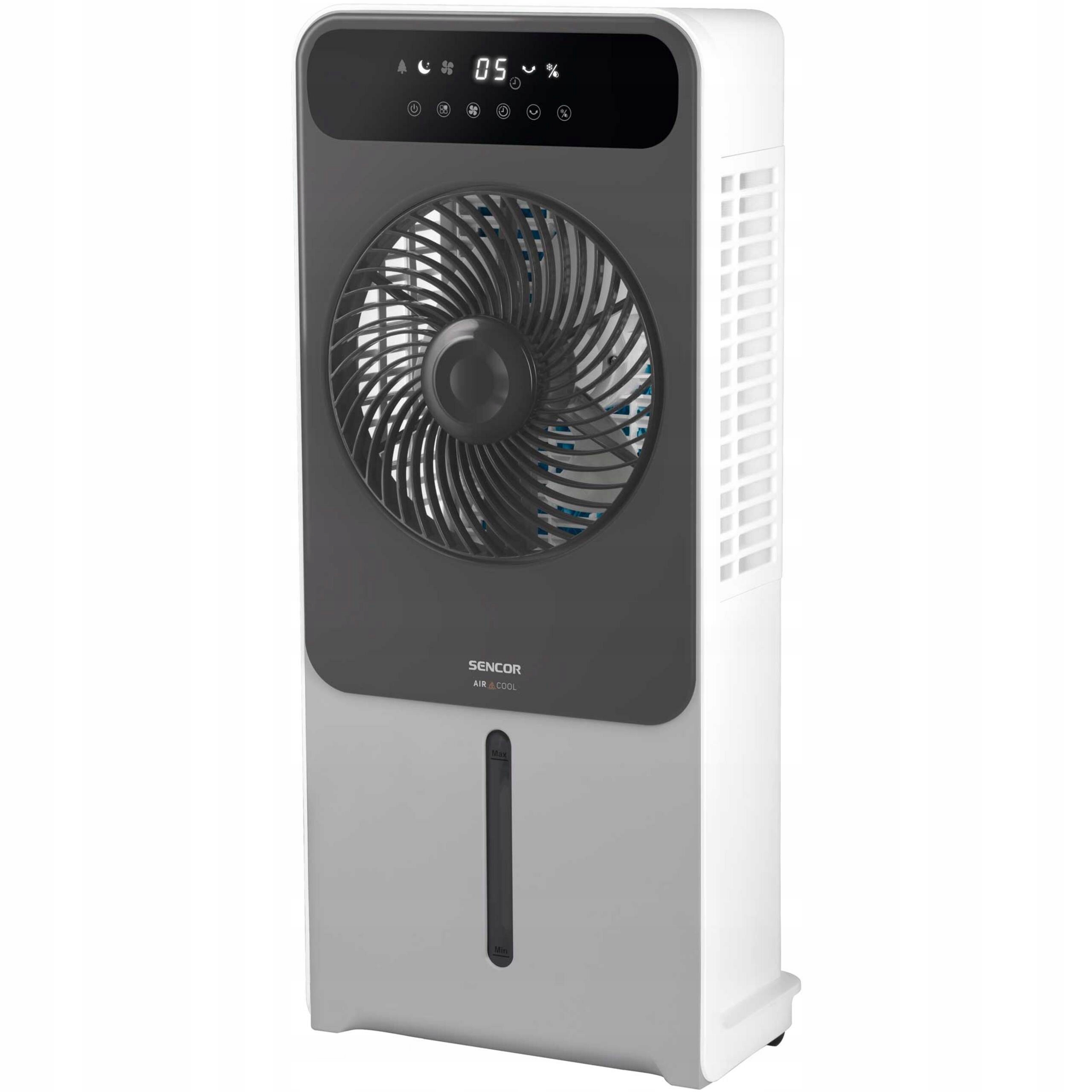 Schładzacz Powietrza Sencor Sfn 6014GY 3W1 Chłodzenie Nawilżanie Wentylator