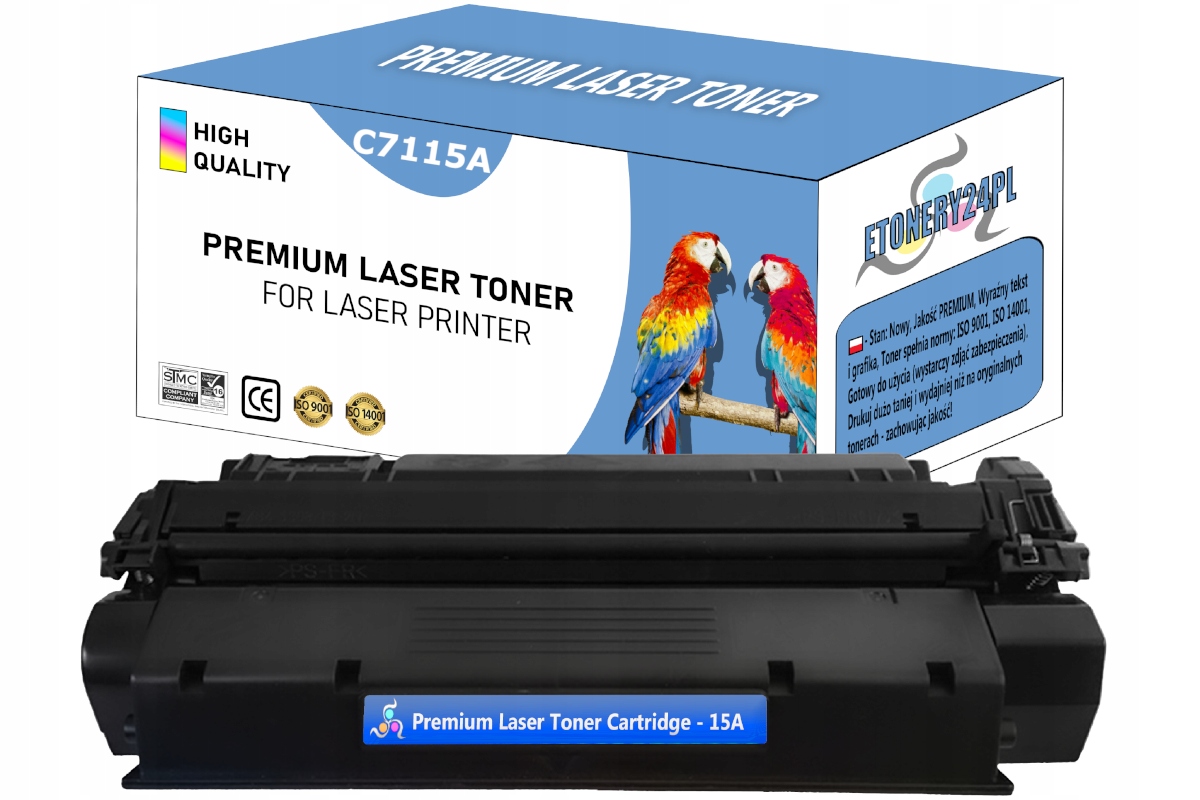 

Toner Hp Laserjet 1200 3300 3380 C7115A 15A