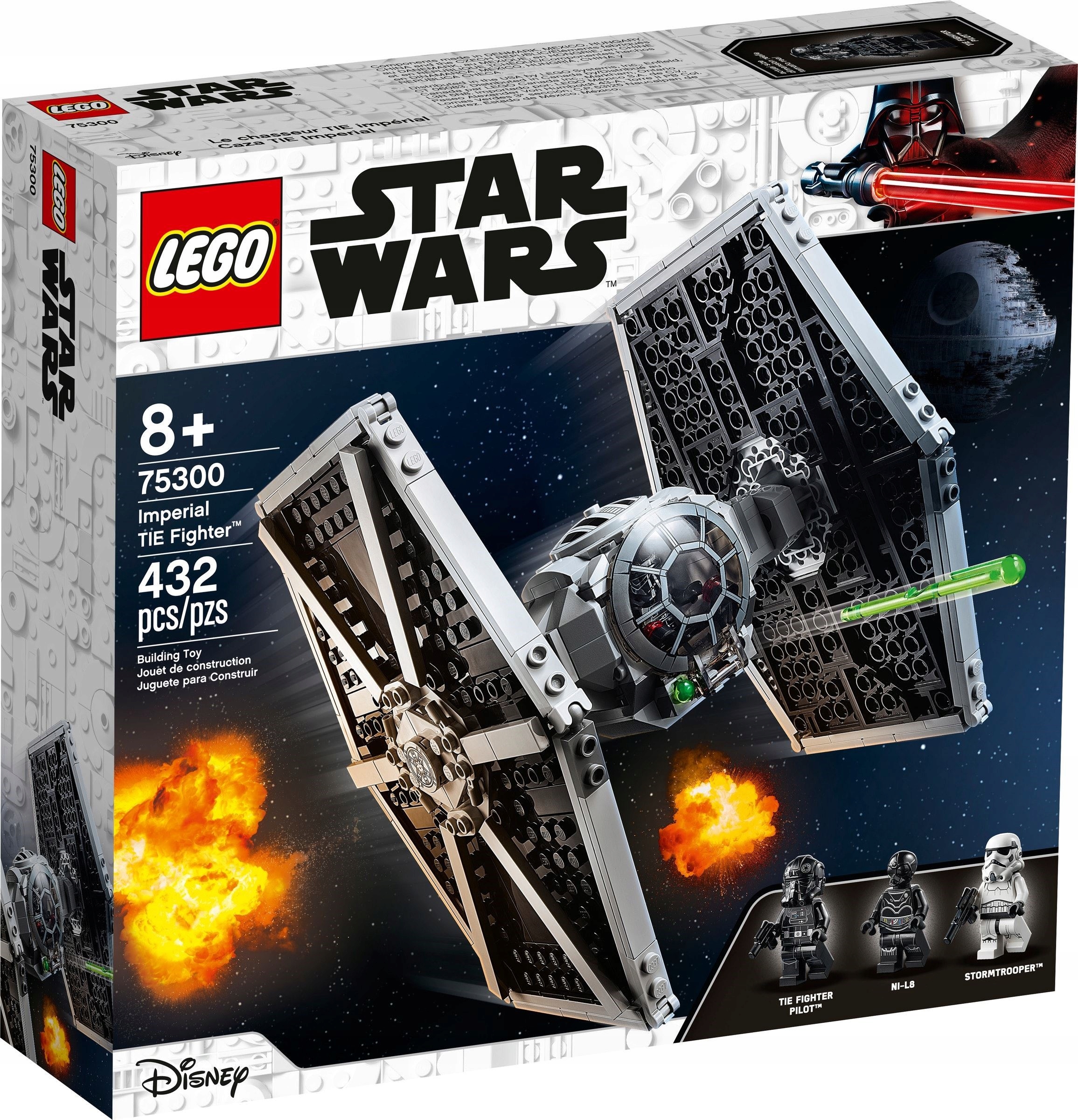 

Lego Star Wars Imperialny myśliwiec Tie 75300
