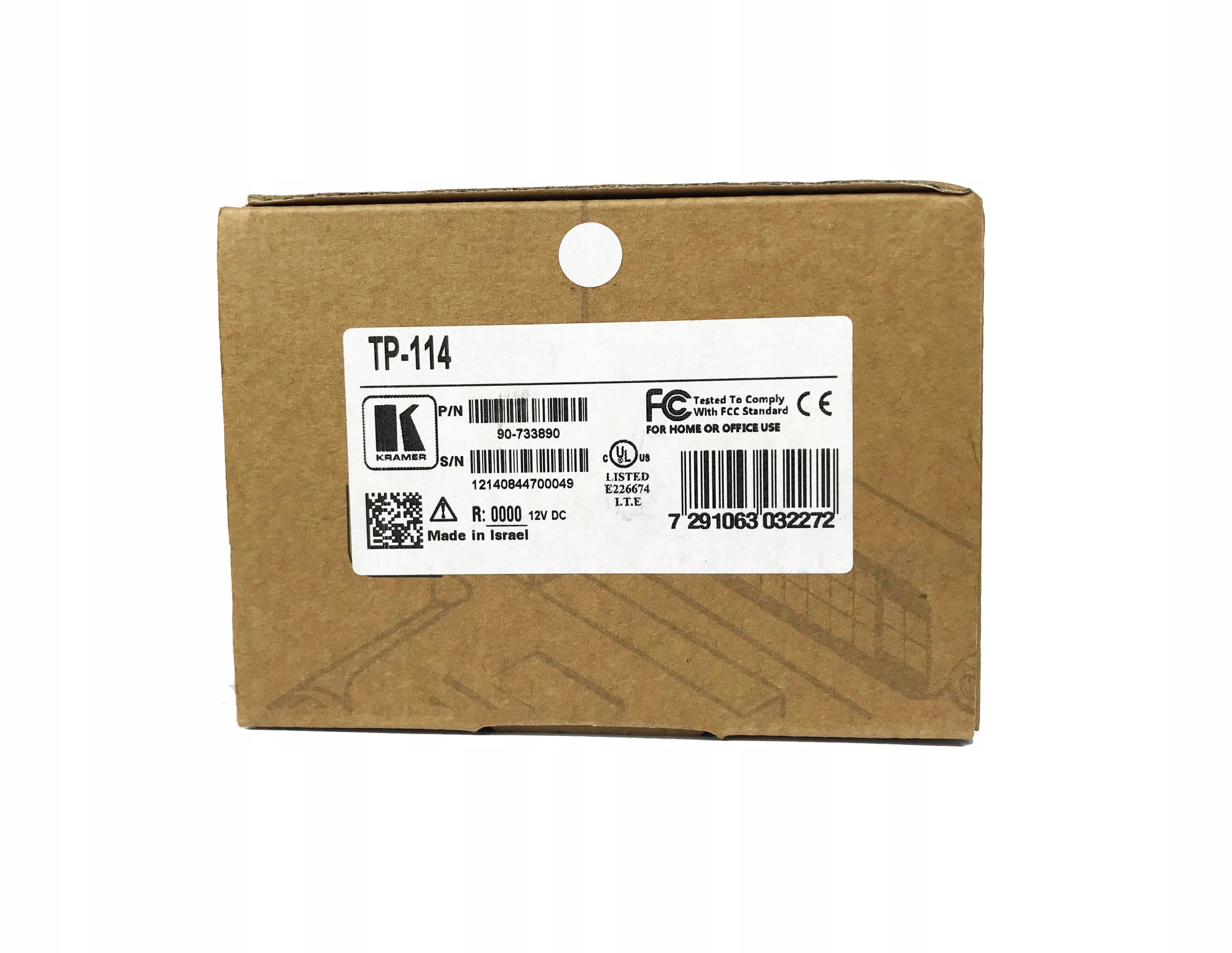 Kramer TP-114 1:4 XGA/HD DA/CAT5 Transmitter Marka Inna