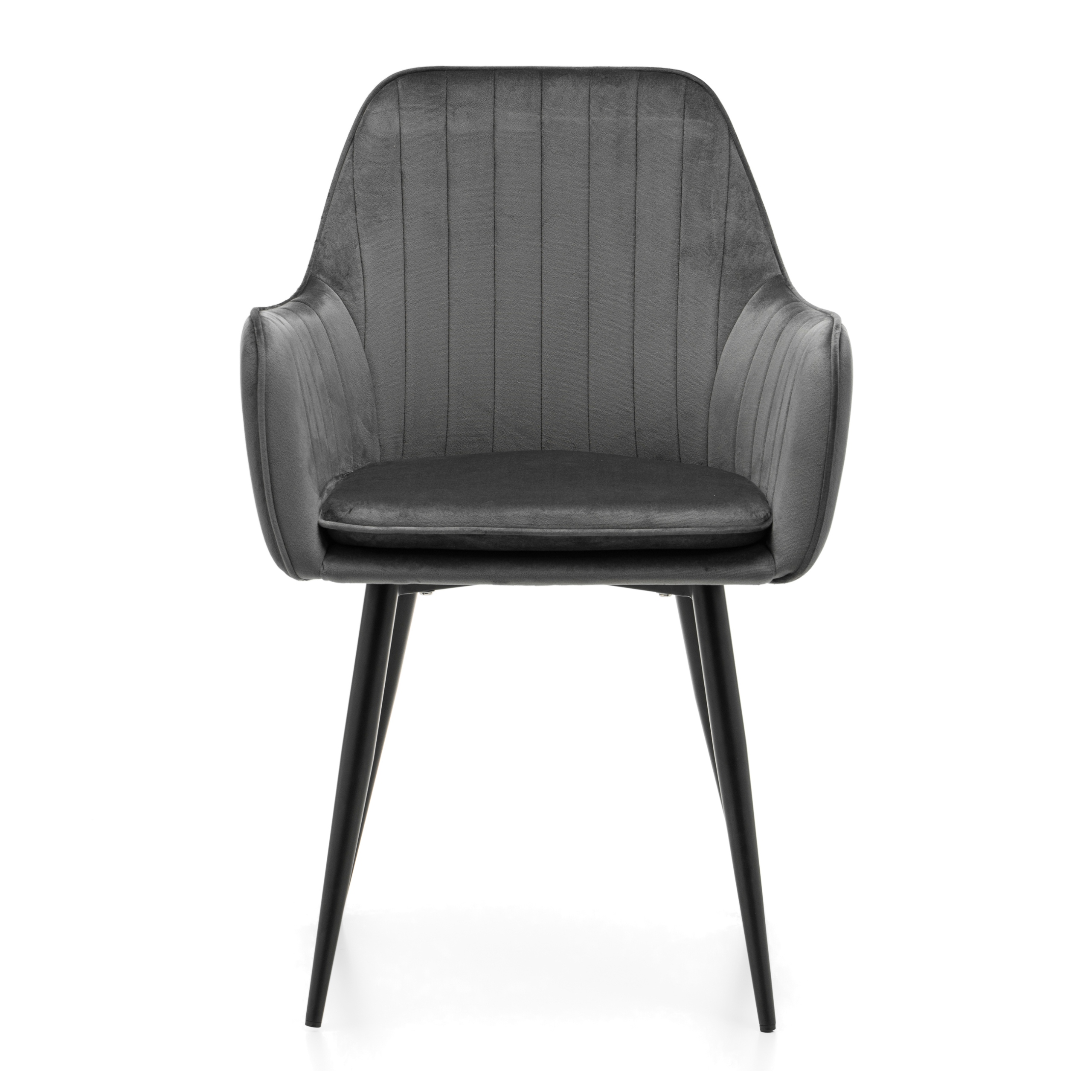 Krzesło Tapicerowane Welurowe Do Salonu Jadalni Z Poduszką Emilia