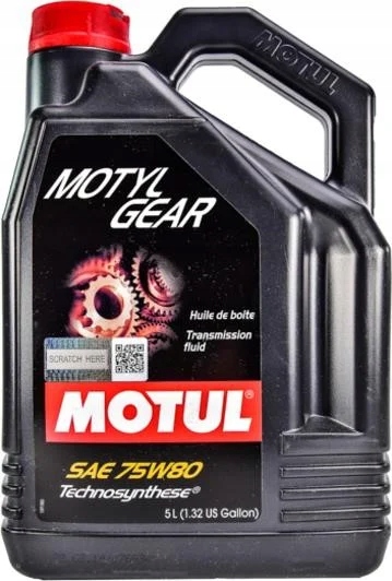 Prevodový olej Motul Motylgear 75W-80, 5 l