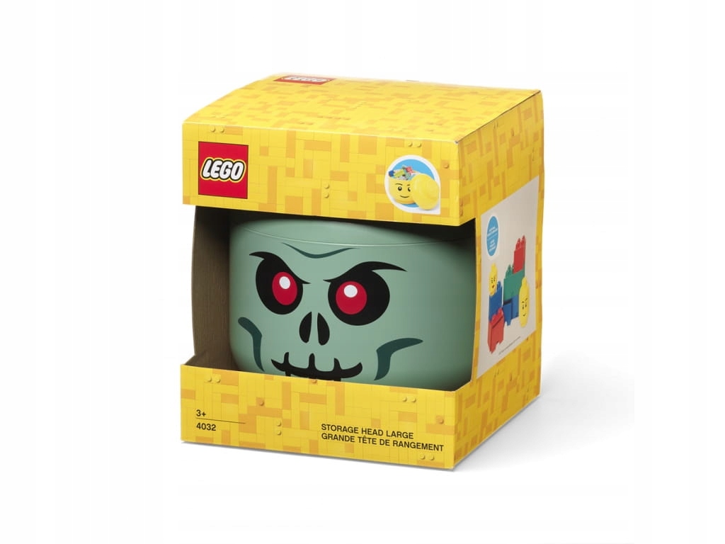 Lego Krabička 40320811 Velká nádoba na hlavu Zombie