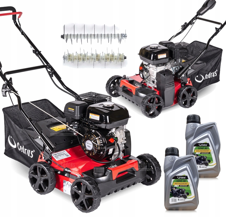 Wertykulator Aerator Spalinowy WR01 CEDRUS 3w1 XXL Zasilanie spalinowe