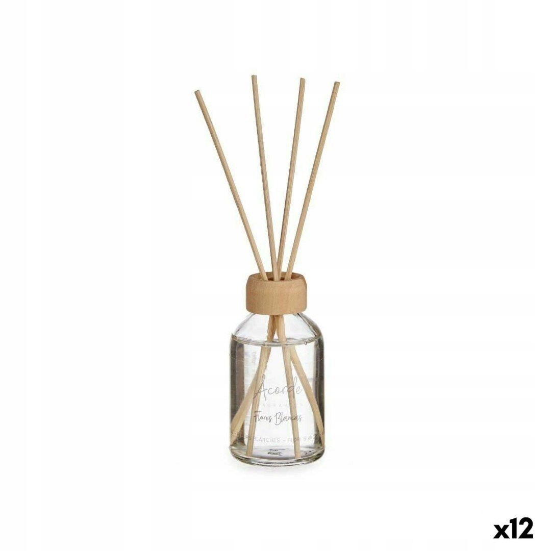 Levně Osvěžovač vonných tyčinek Bílé květy (50 ml) (12 Kusů)