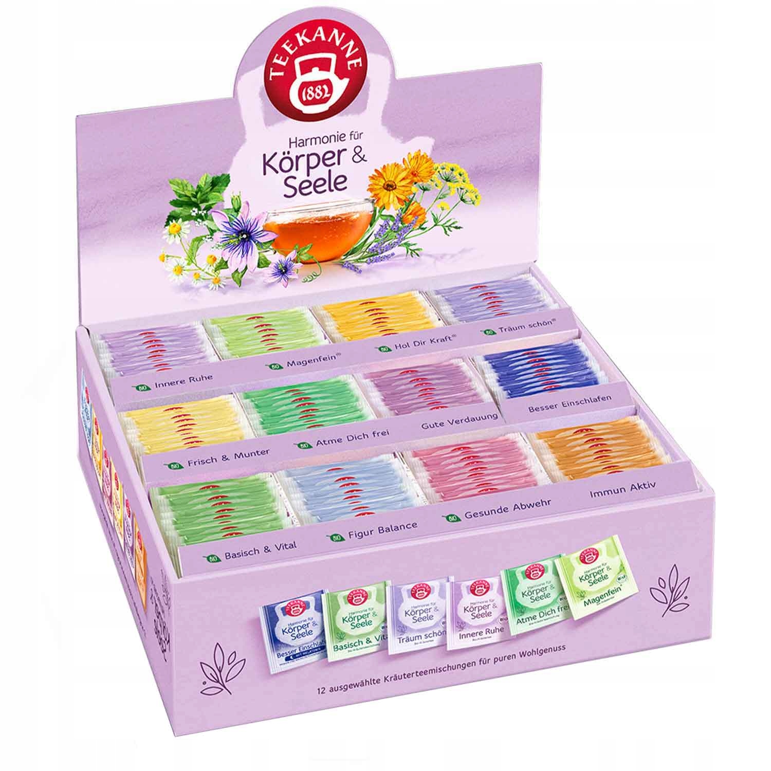Levně Sada čajů Teekanne Harmony, krabička