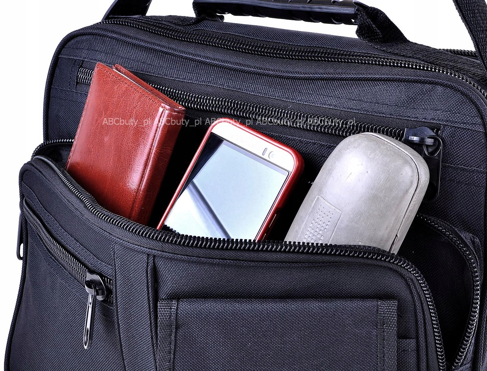 G1-13 ŚREDNIA TORBA MĘSKA LISTONOSZKA RAPORTÓWKA Głębokość (krótszy bok) 15 cm