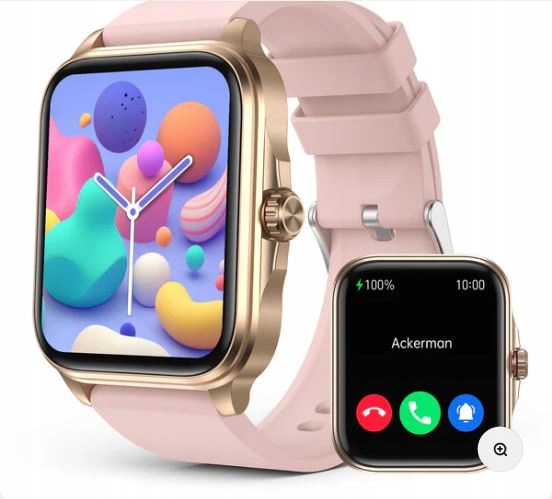 Chytré Hodinky 1,91palcové Bluetooth vodotěsné IP67