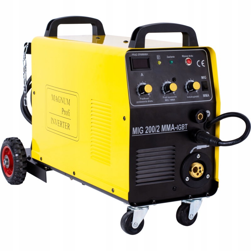 Spawarka migomat Magnum Mig 200/2 Mma Kn 230V 400V