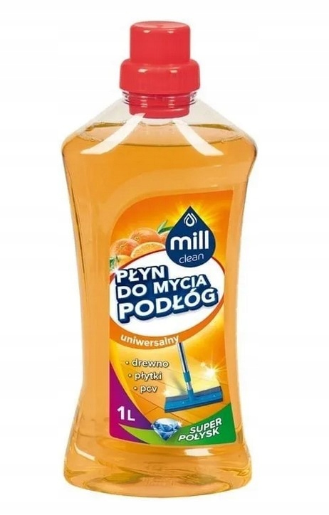 

Płyn do mycia podłóg Mill Clean 1l Pomarańcza