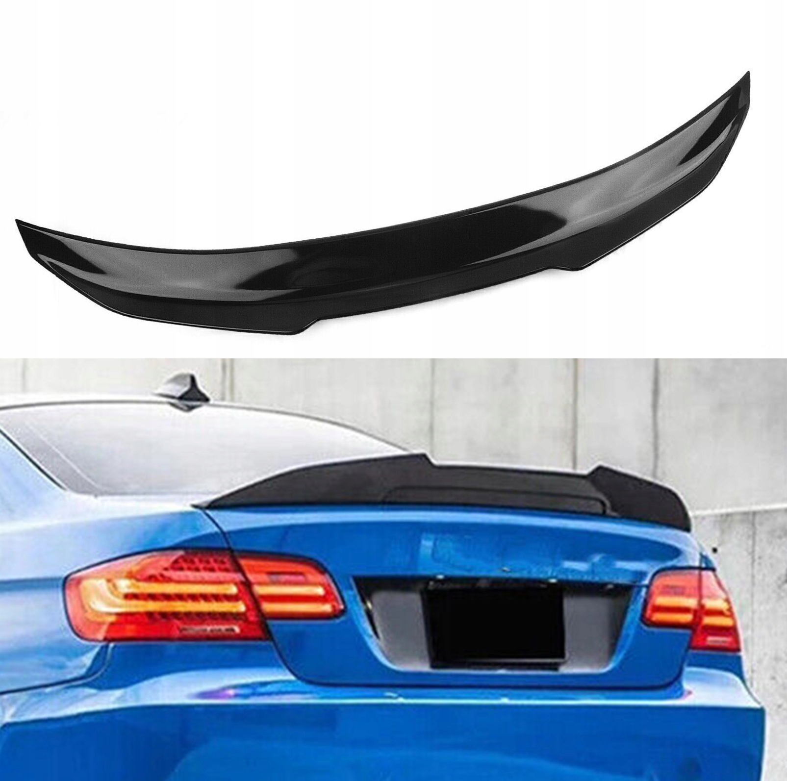 Letka Spoiler Bmw E92 2006-2012 Černý Spoiler Ala M3 Spojler M performance
