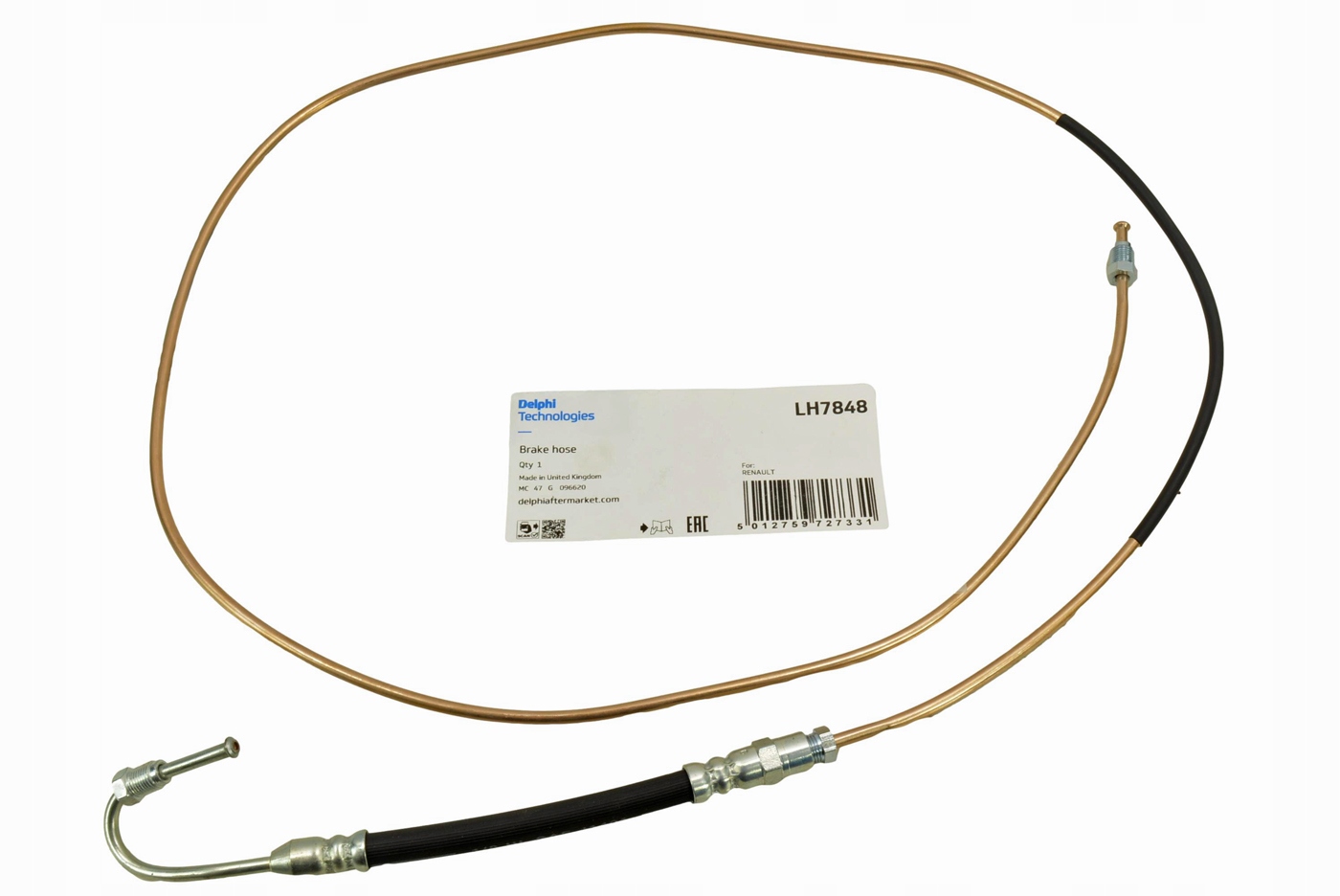 PRZEWÓD HAMULCOWY PRAWY TYŁ RENAULT LAGUNA III 463150017R