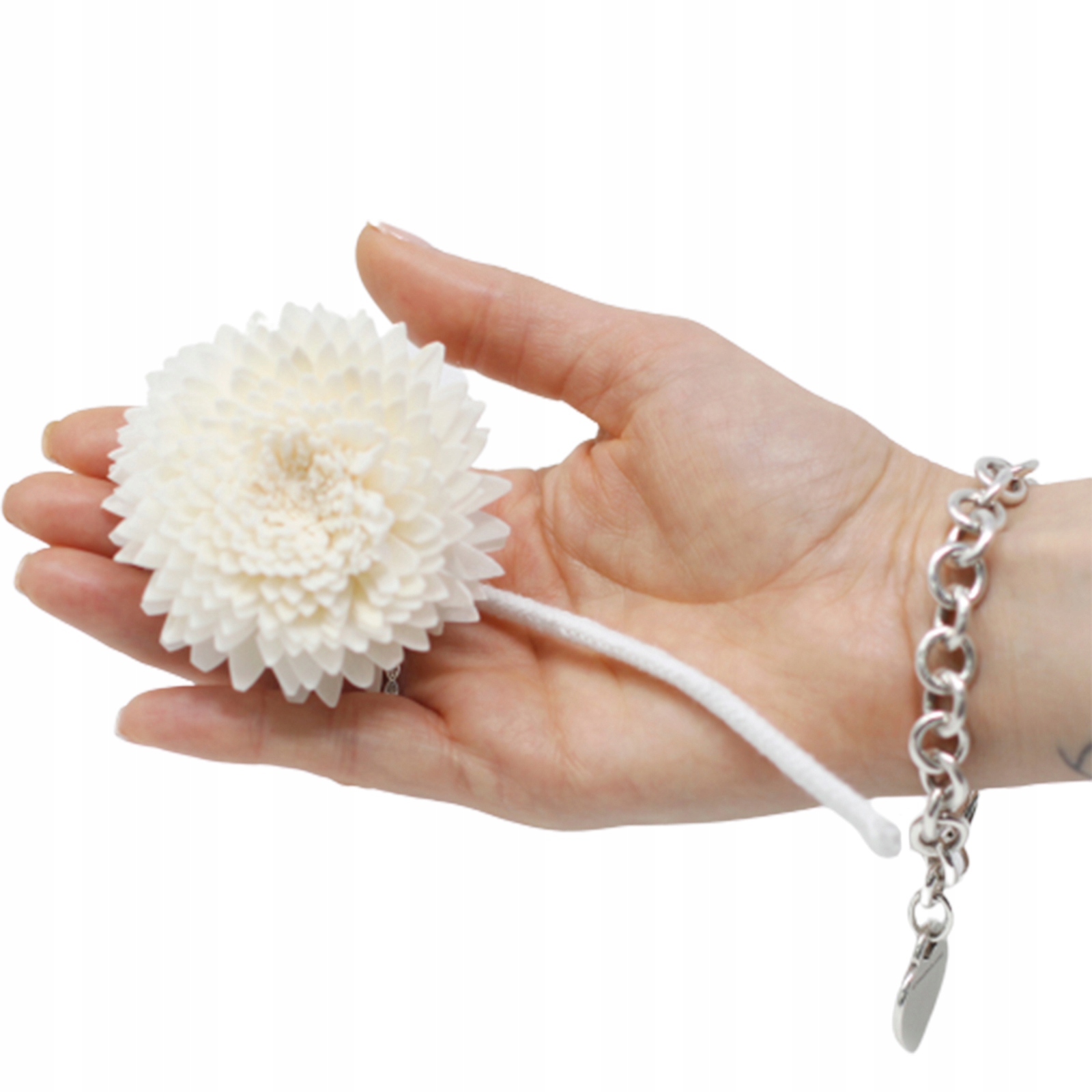 Patyczki dyfuzor kwiat Duży Goździk na sznurku 01