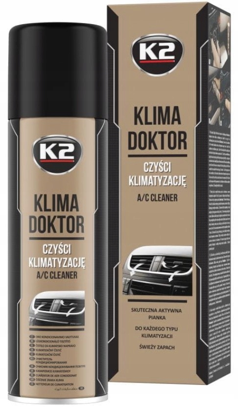 K2 PIANKA DO CZYSZCZENIA KLIMATYZACJI W100 500ML