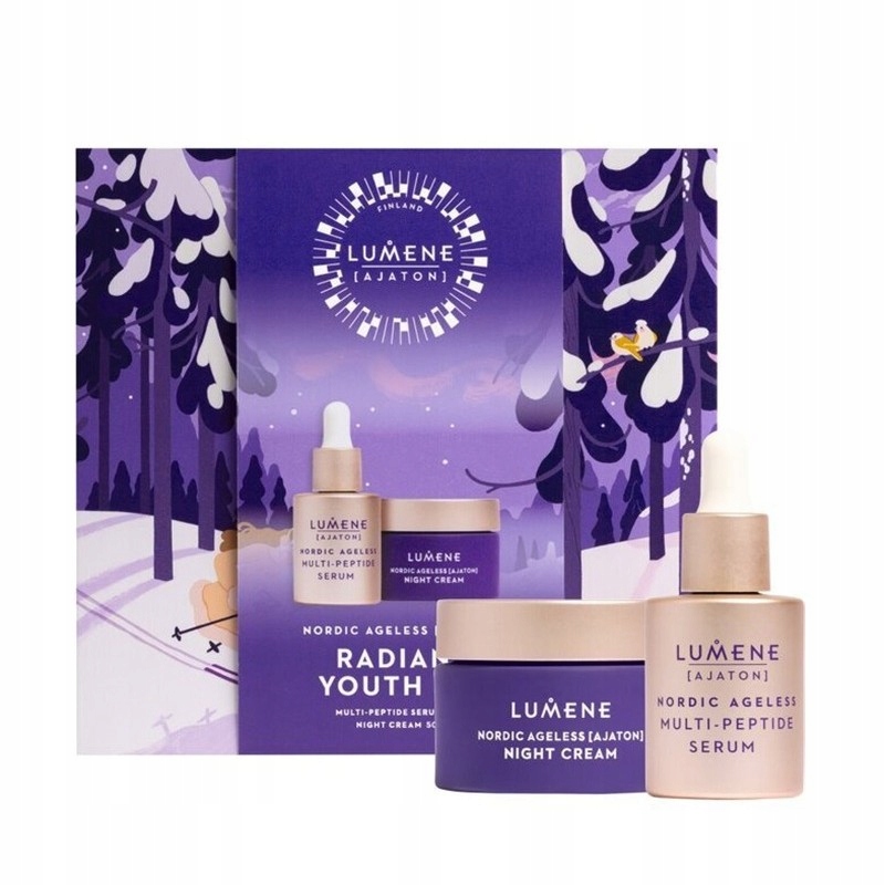 Lumene Nordic Ageless Radiant Youth sérum 30 ml krém na obličej 50 ml