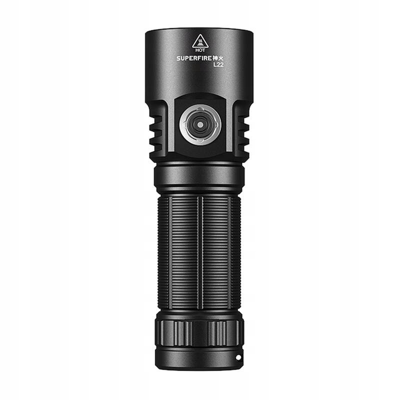 Latarka Led Superfire L22, 5000 Lumenów, Wodoodporna, Usb-c, 2w1