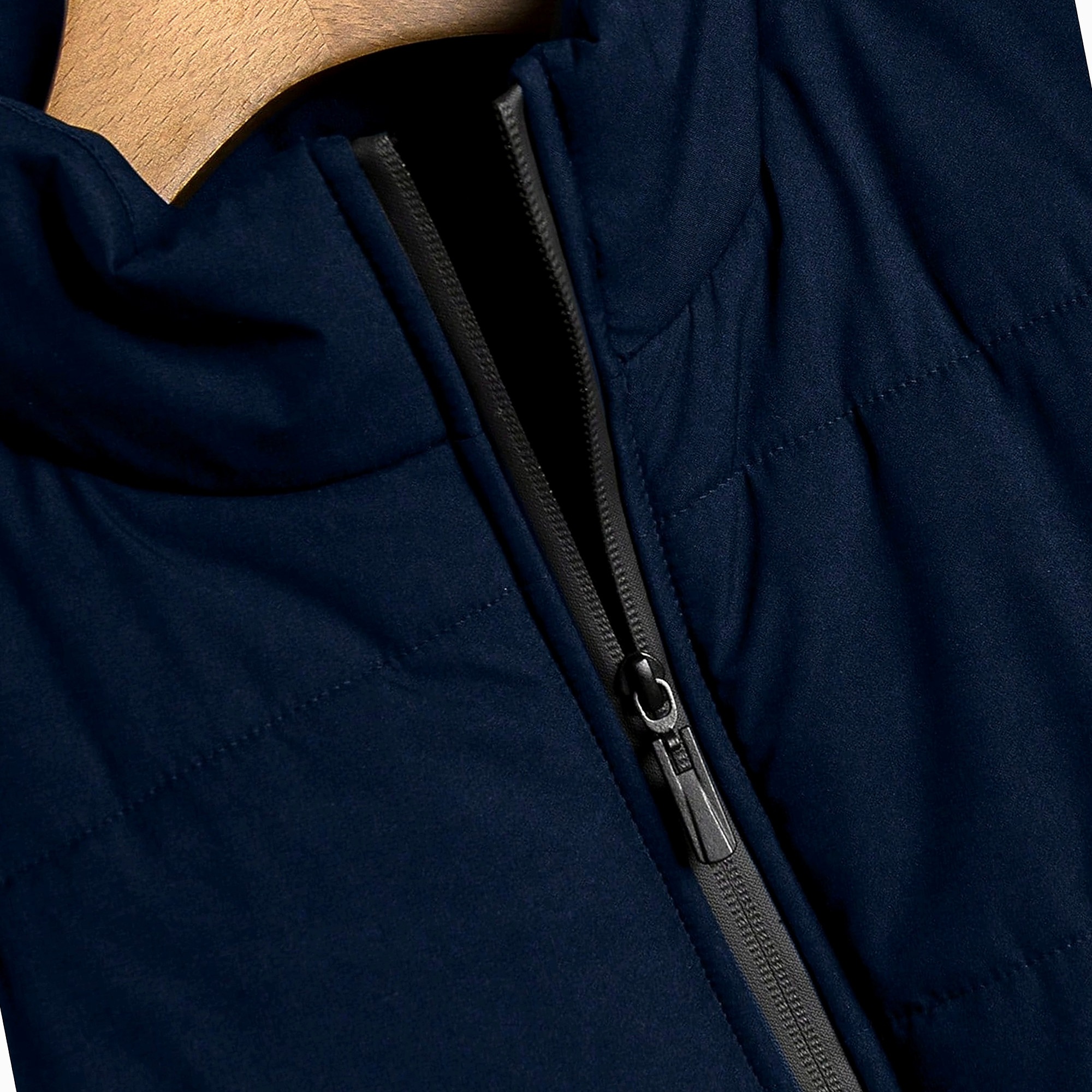 Vesta Navy Se Stojáčkem s prošíváním a peřím pro každodenní nošení, pánská, 4XL