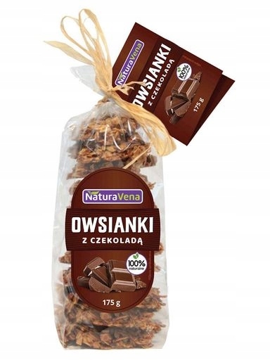 Levně 3x Ovesné Sušenky S Čokoládou 175 g Naturavena