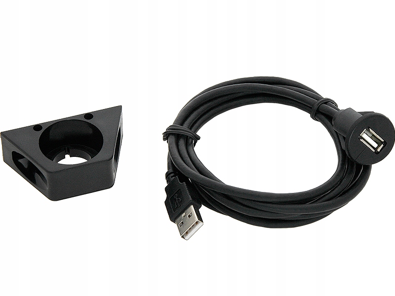 

Gniazdo Usb montażowe z podstawką, kabel 2m