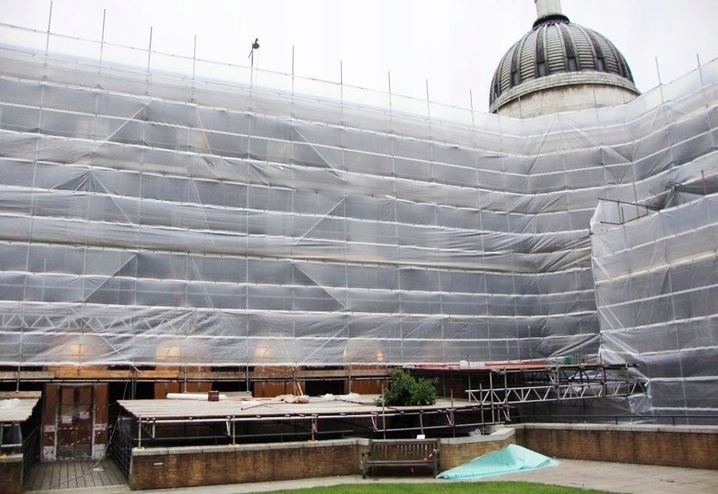 Mléčná Plachta Vyztužená 6x8M 100G/M2