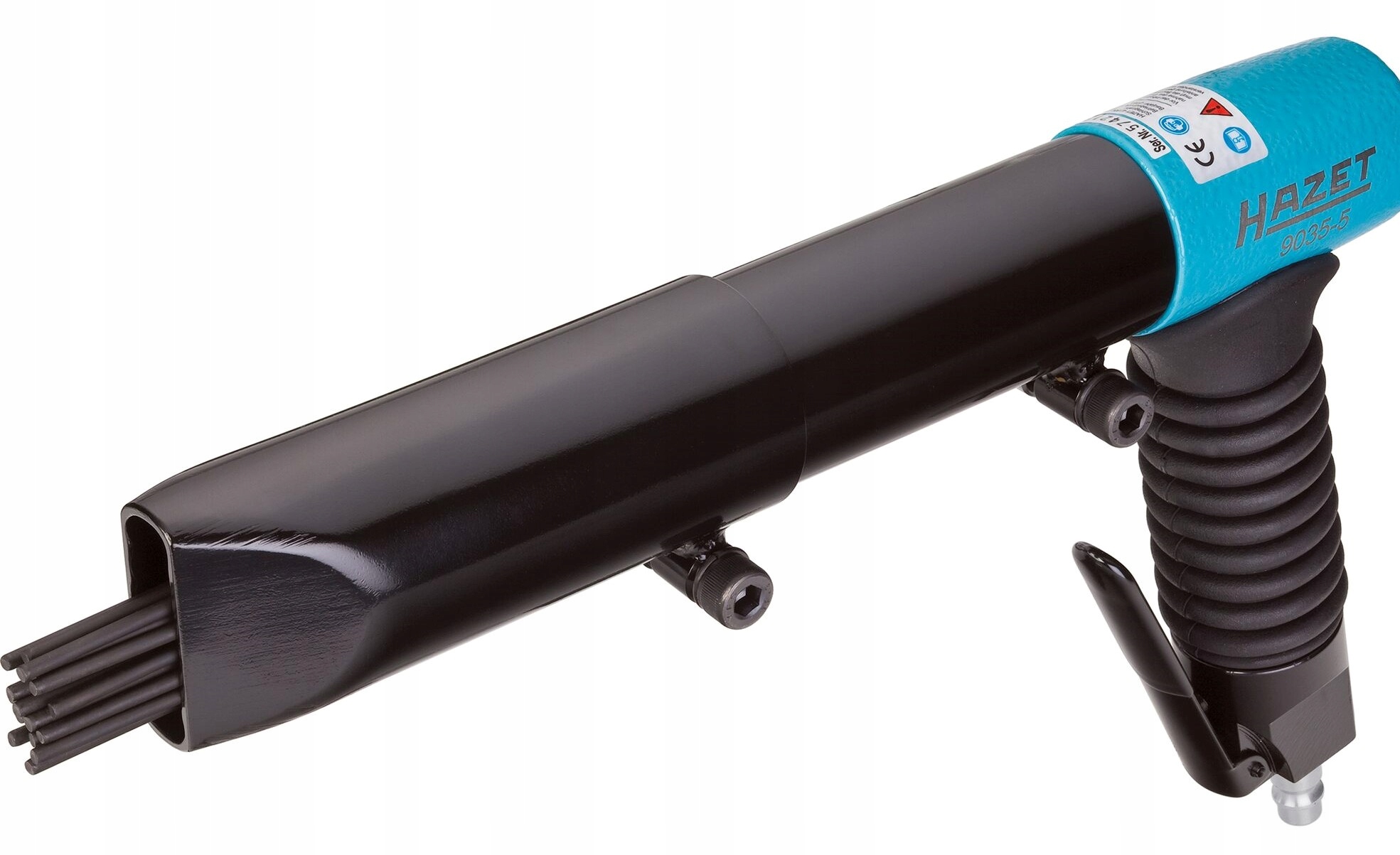 Pneumatické ihlové kladivo, 3200 ud./min., spotreba vzduchu: 170 l/mi