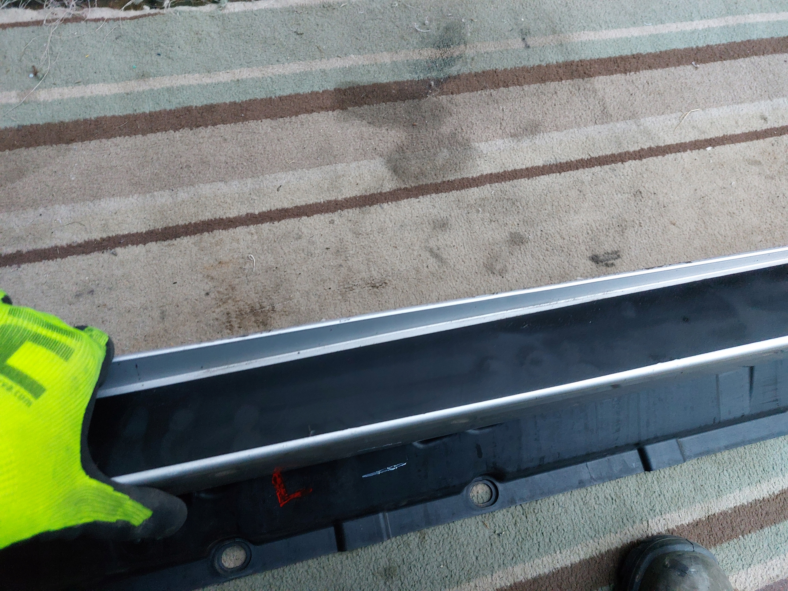 moulding threshold left BMW X5 E70 m-packet 354