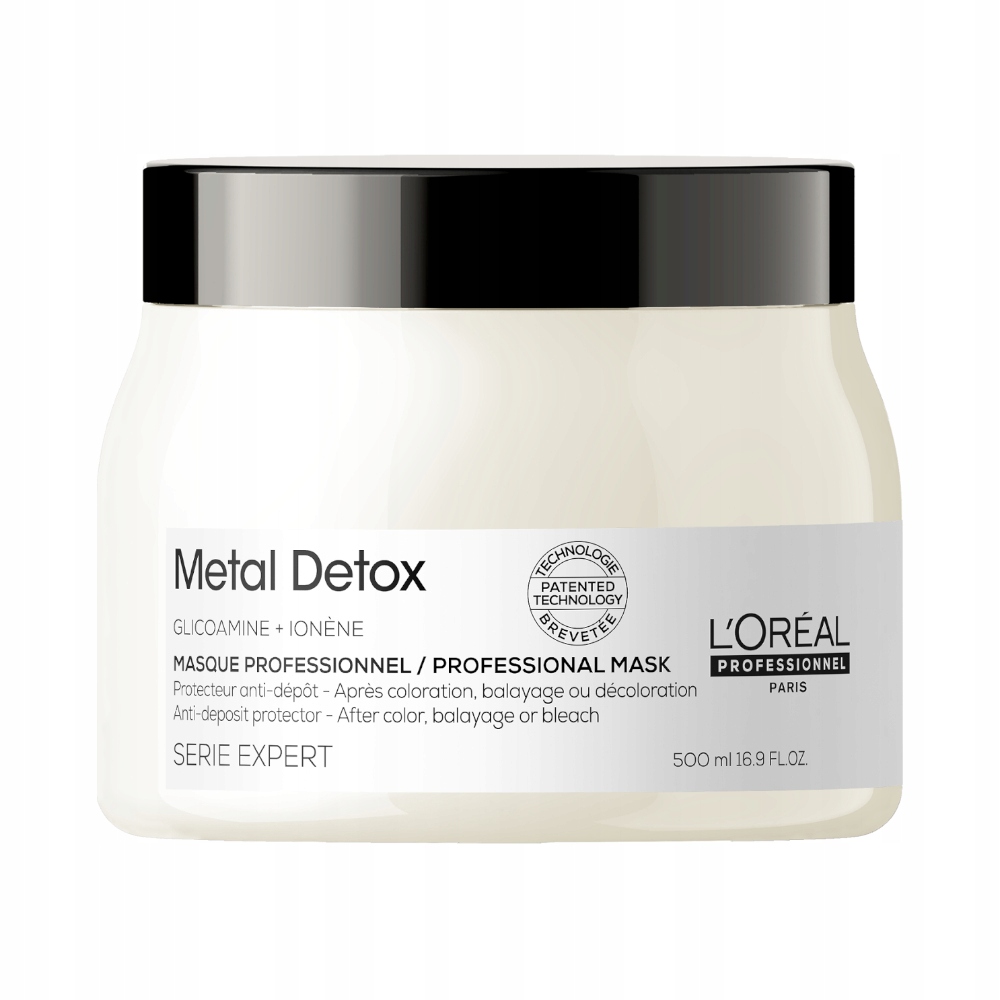 LOREAL METAL DETOX MASKA DO WŁOSÓW 500ML