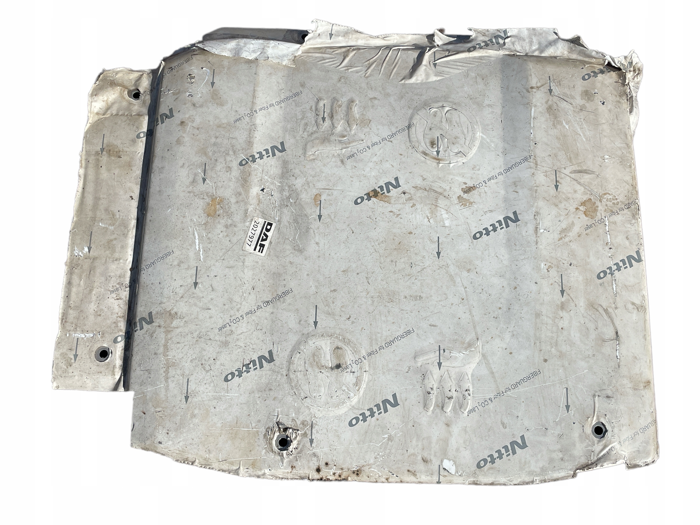 ЛИСТ ДЛЯ КАТАЛІТИЧНОГО НЕЙТРАЛІЗАТОРА LIFT DAF XF 106 CF 2027977