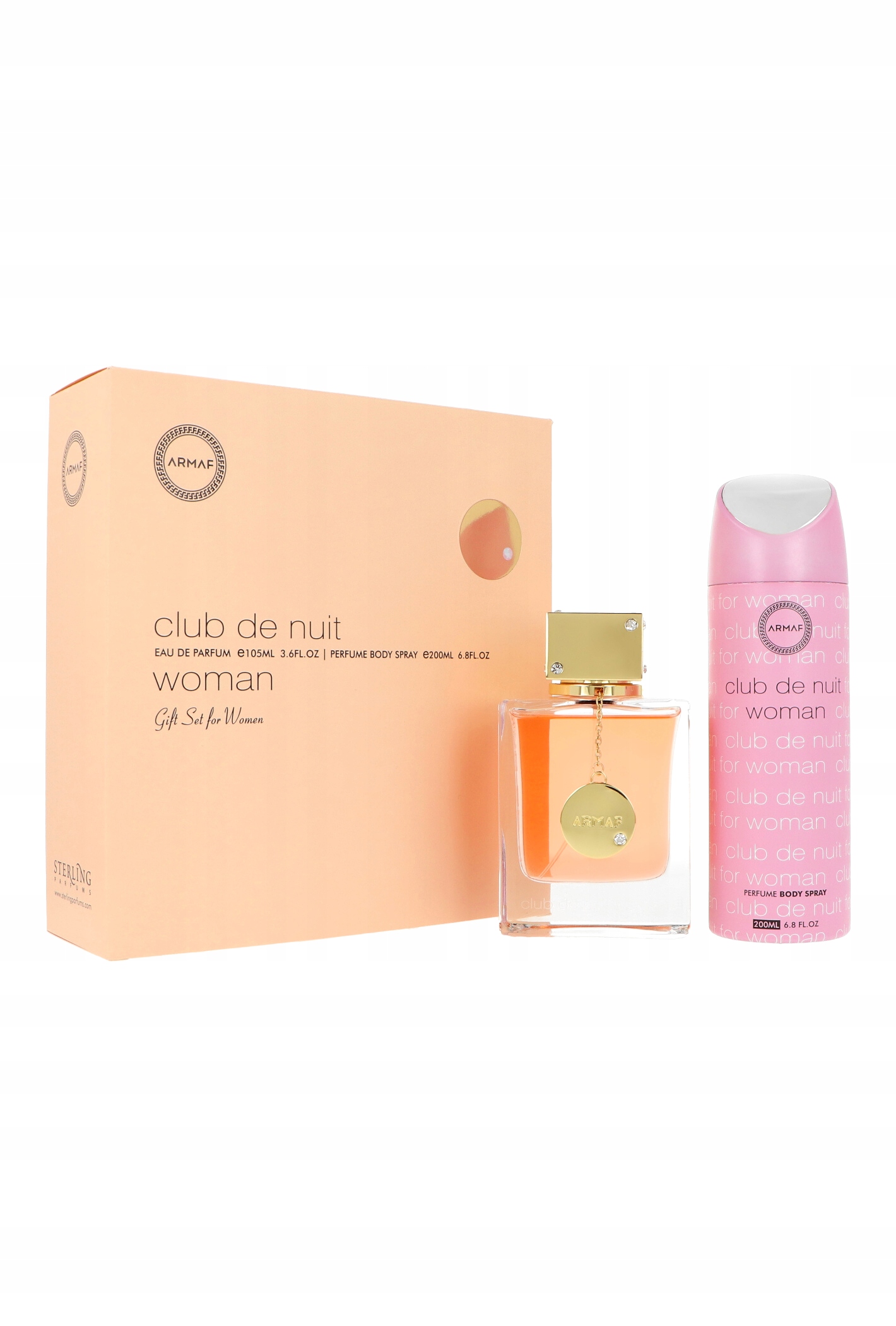 Zestaw Armaf Club de Nuit Woman Edp 105ml Body Spray 200ml