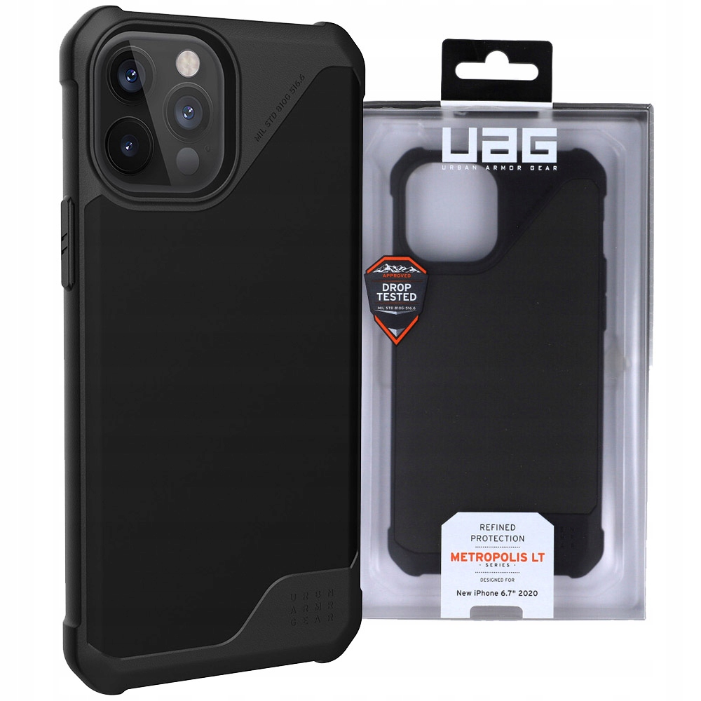 

Etui Uag do iPhone 12 Pro Max, pokrowiec M Lt Satn