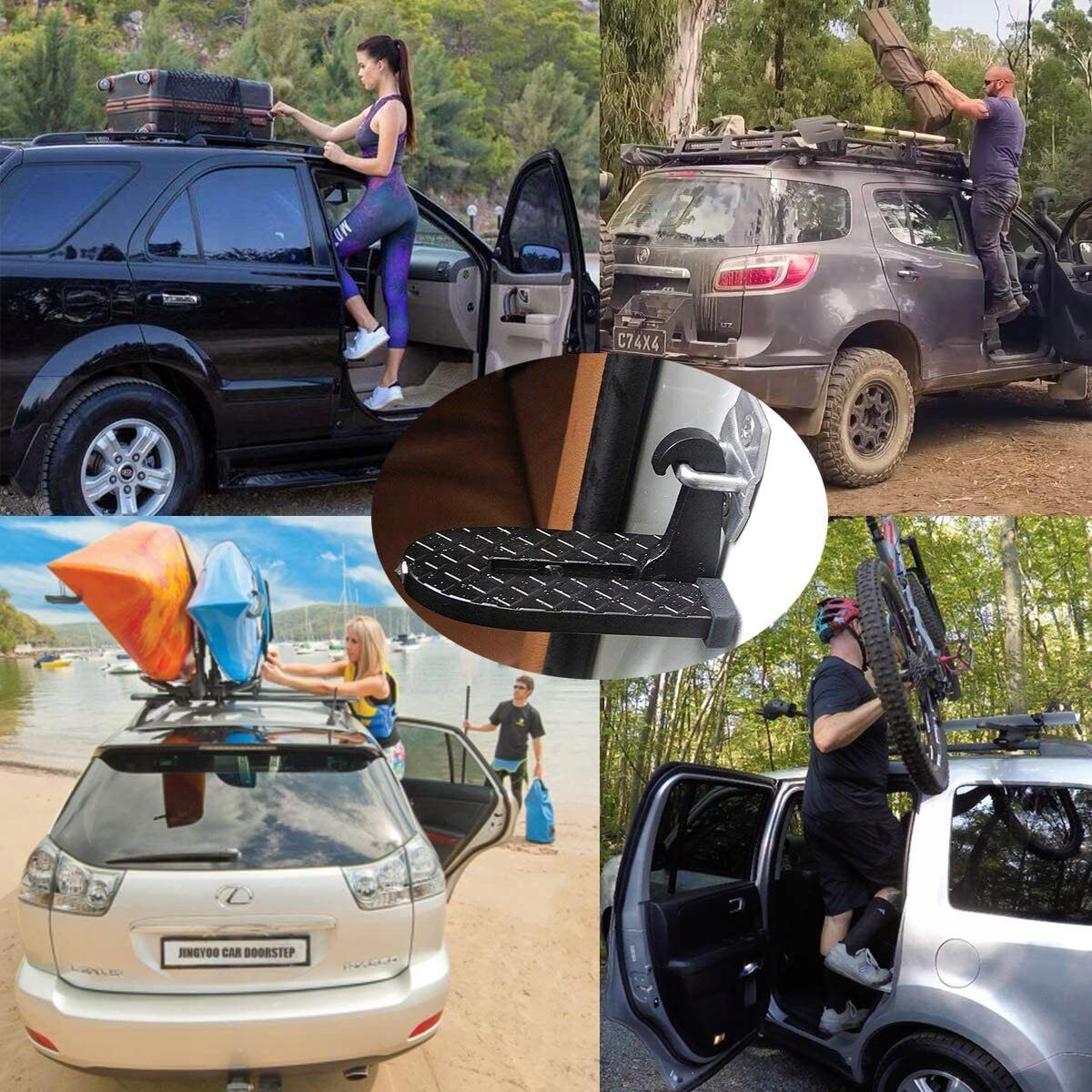 PEDAŁY SAMOCHODOWE DRABINA SKŁADANA PODNÓŻKI POJAZDU, HACZYKI, ŁATWY DOSTĘP Stan opakowania oryginalne