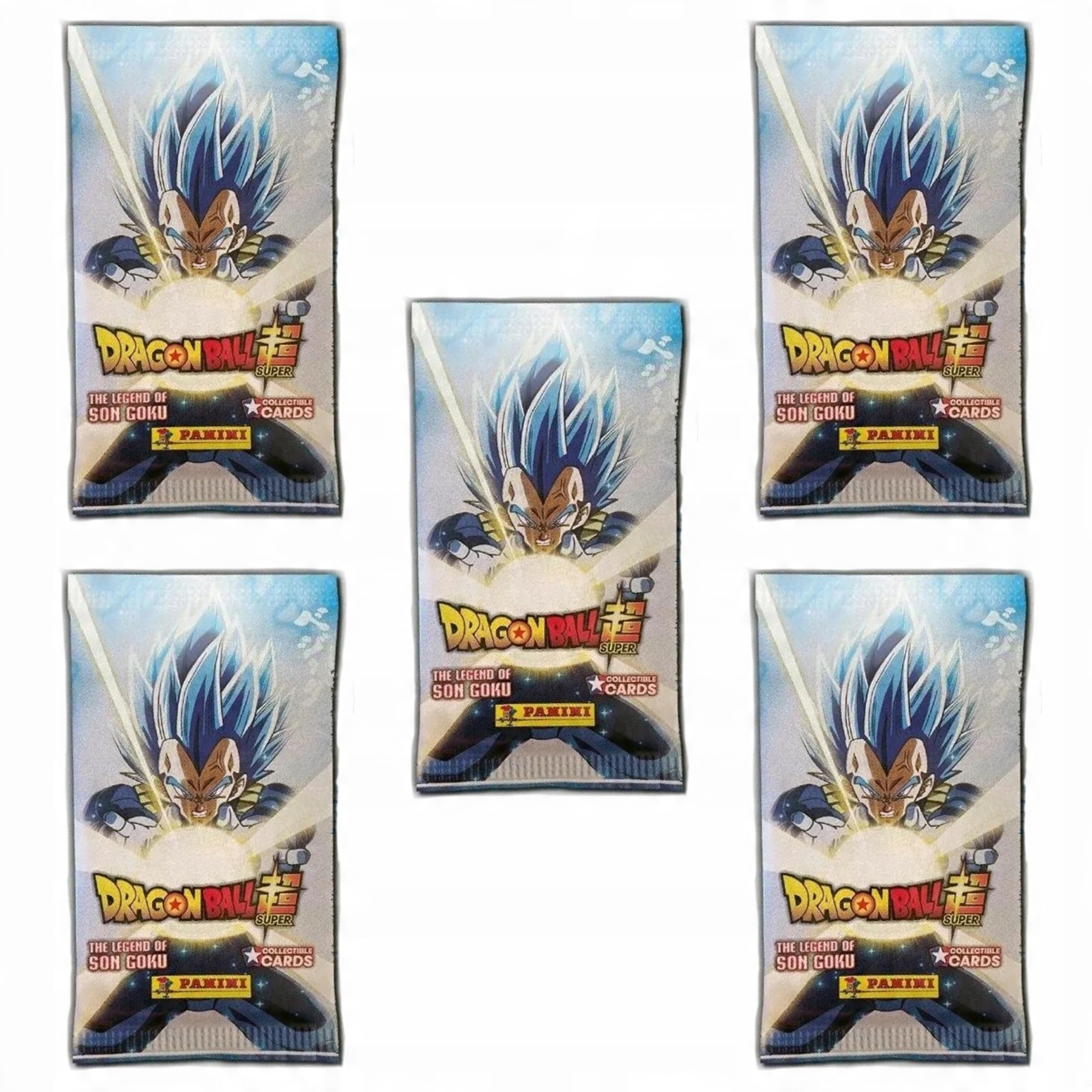 

Dragon Ball Saszetki 5 Sztuk Karty Panini Son Goku