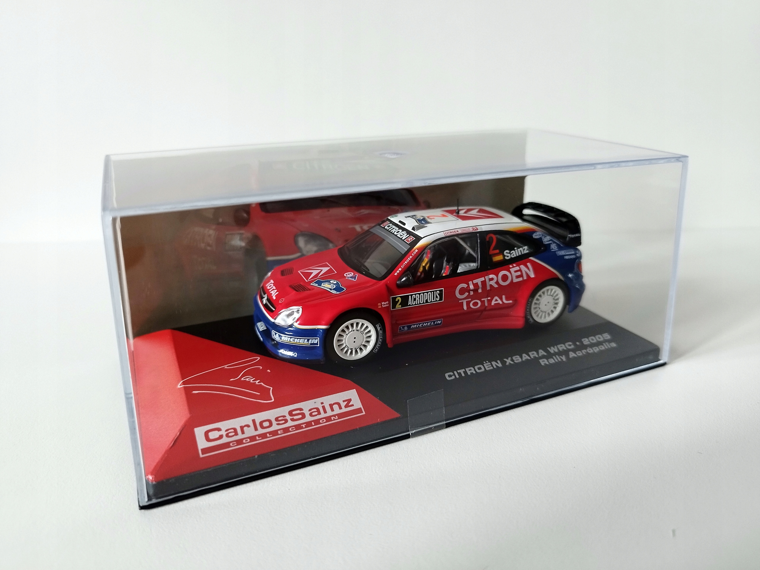 Citroen Xsara Wrc Rally Acropolis 2005 C. Sainz 1:43