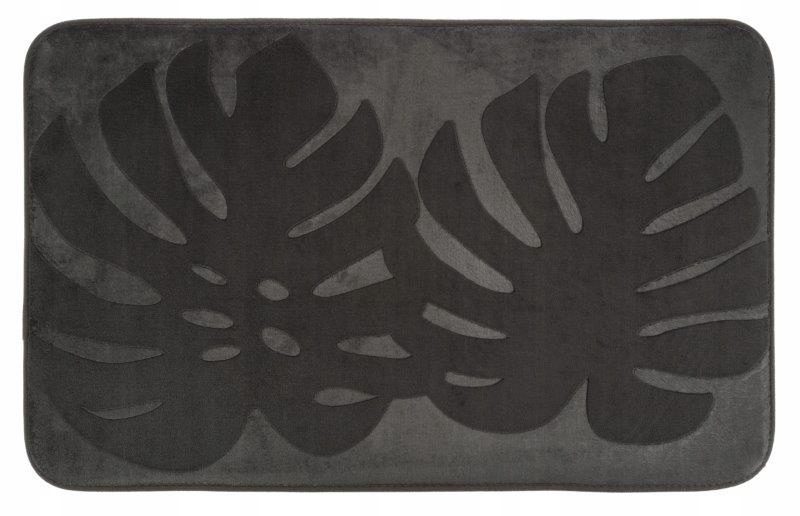 

Dywanik łazienkowy Bahama 80x50cm szary ciemny