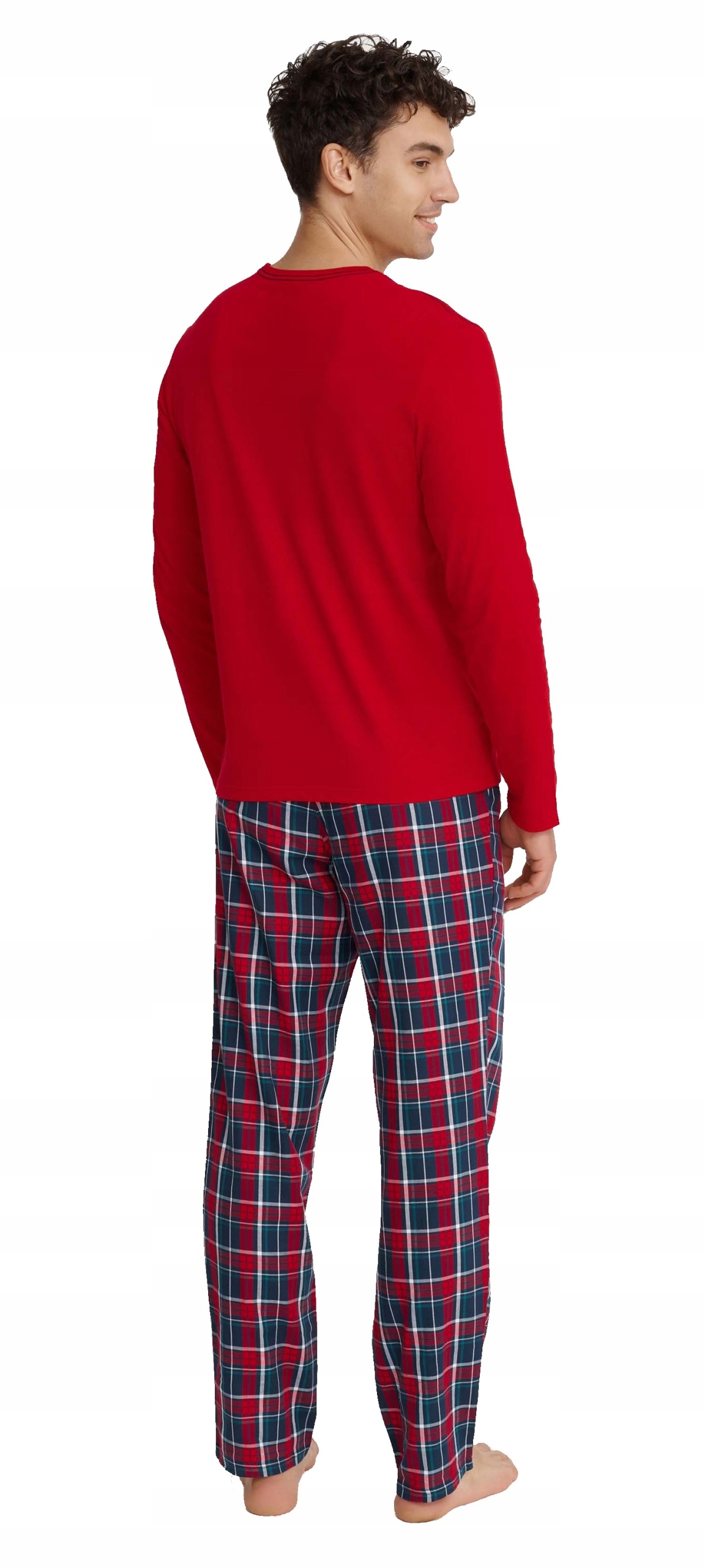 PIŻAMA MĘSKA HENDERSON DŁ R/DŁ.SPODNIE czerwony L Marka Henderson