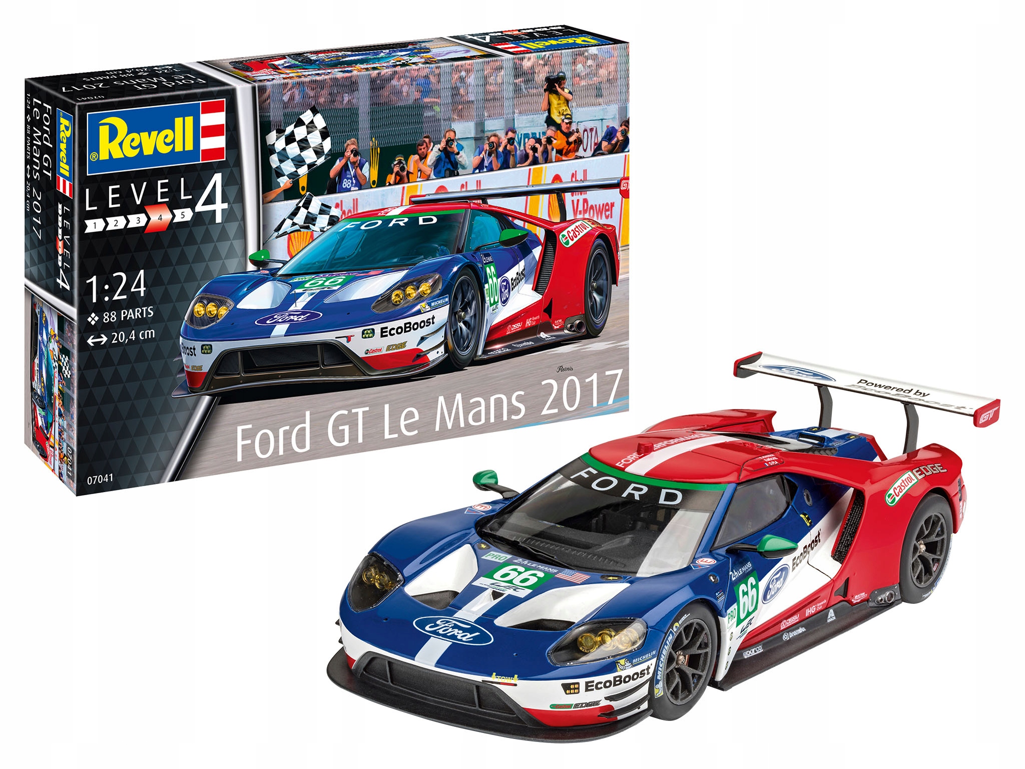 Model Ke Slepení Revell Ford Gt Le Mans 07041