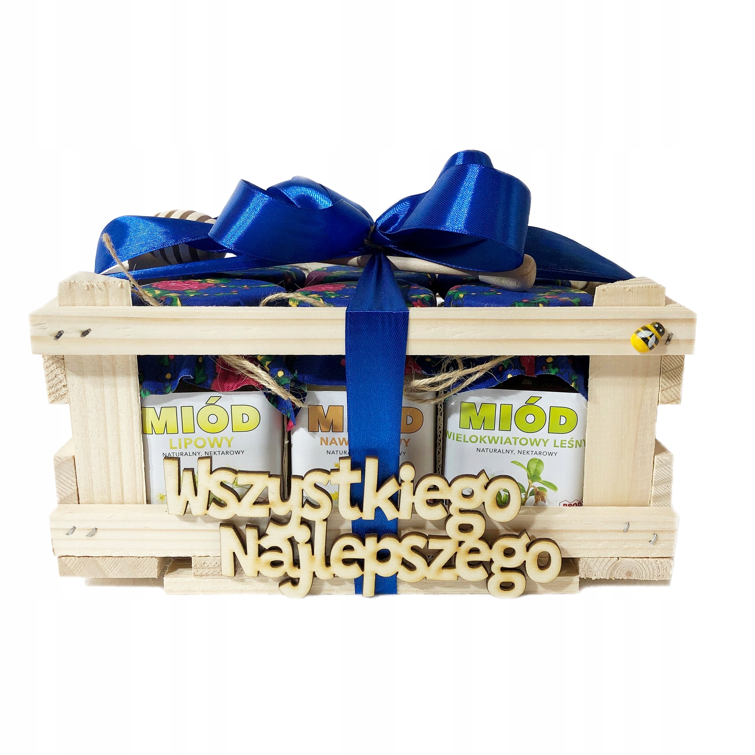 Levně Dárek na Den Prarodičů Máme tatínka Sada 6 medů pro dědečky Med