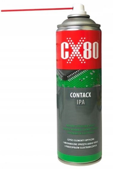 

CX80 Contacx Ipa Kontakt Spray Do Elektroniki 0,5L