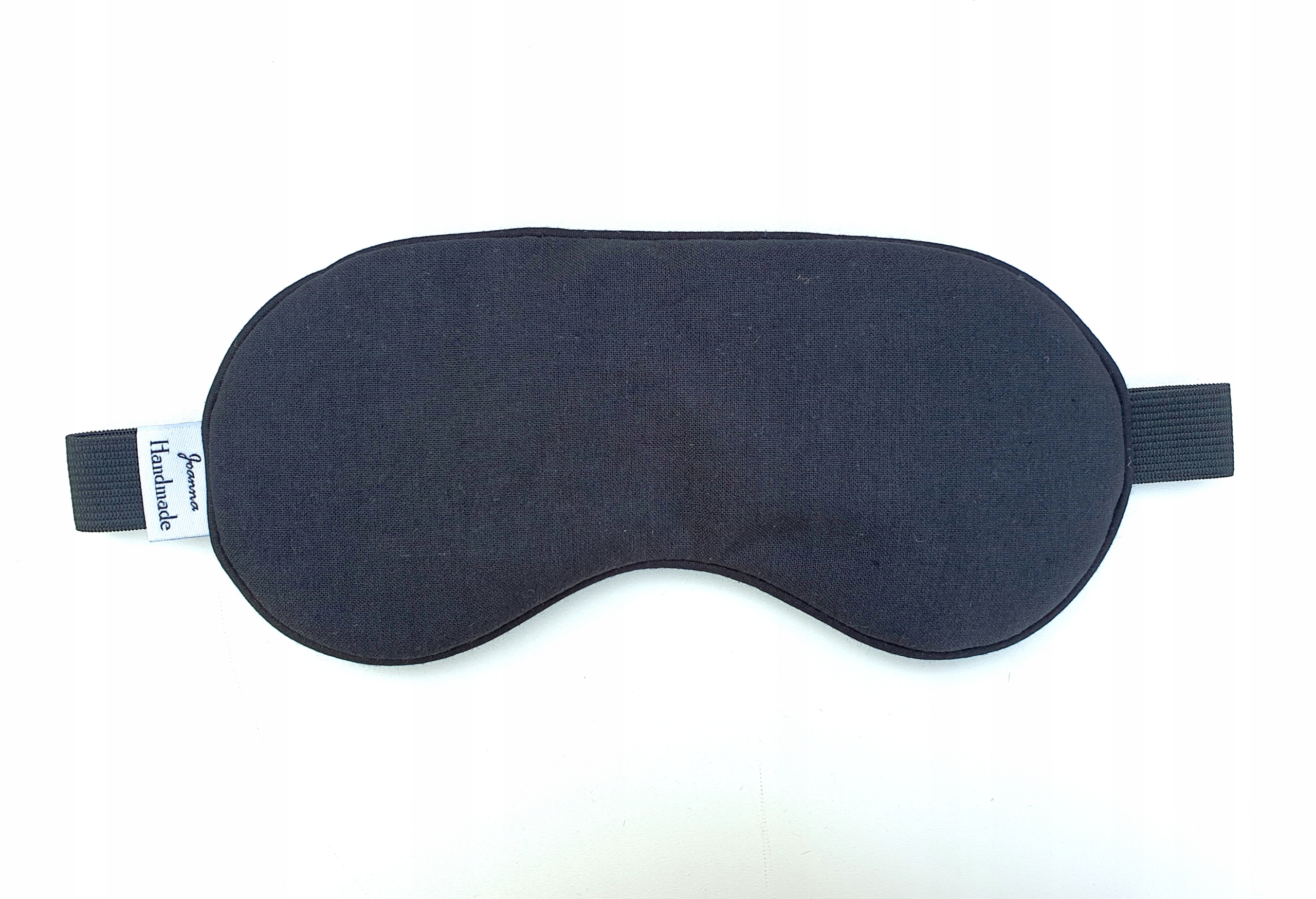 Opaska na oczy do spania, na podróż czarna JAKOŚĆ