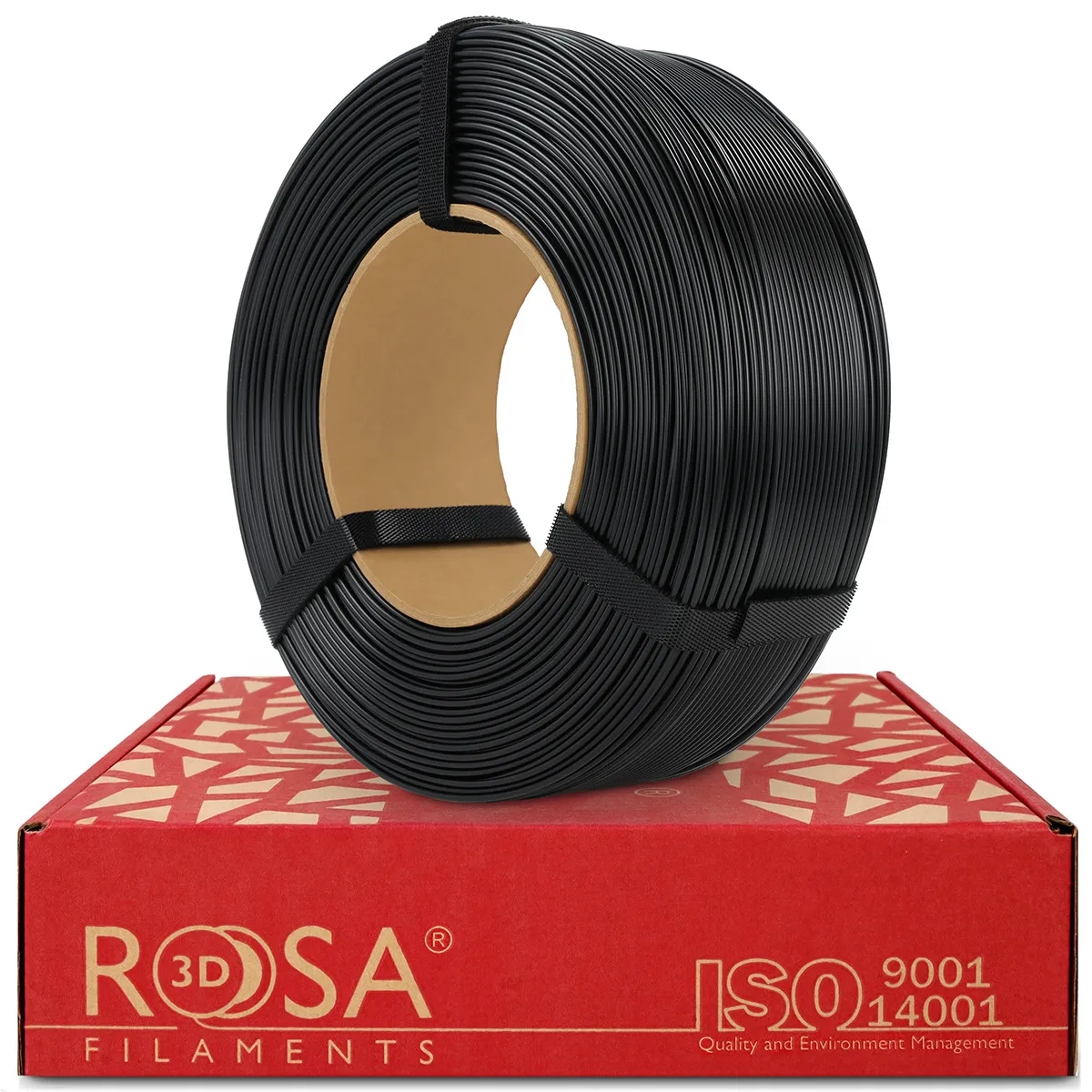 Filament Rosa3D ReFill ABS+ Matt black czarny 1 kg 1,75 mm