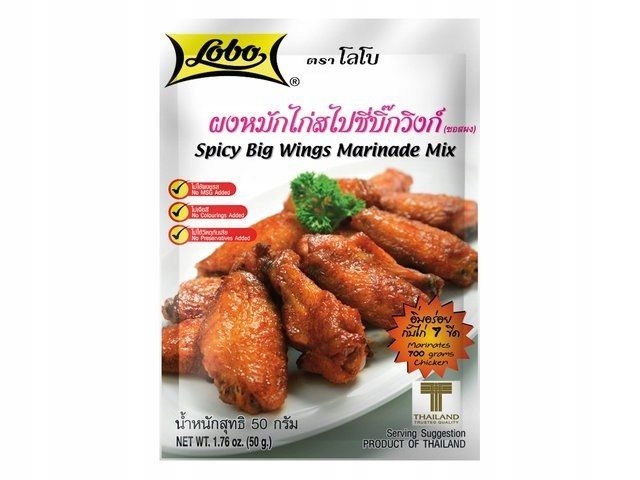 

Marynata Tajska Do Skrzydełek Lobo (50G, Pikantna