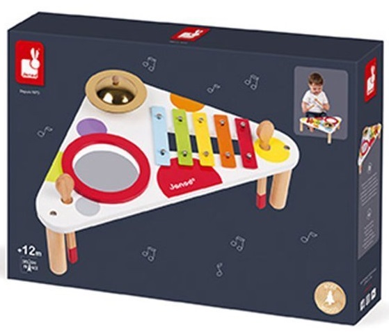 

Stolik Muzyczny Confetti Janod Instrument Cymbałki