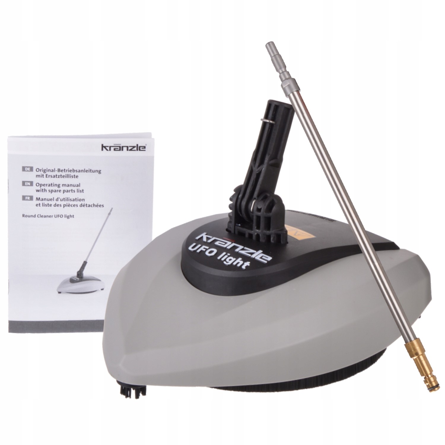 Szczotka, T-racer Kranzle Round Cleaner Ufo Light Do Mycia Kostki 260mm D10