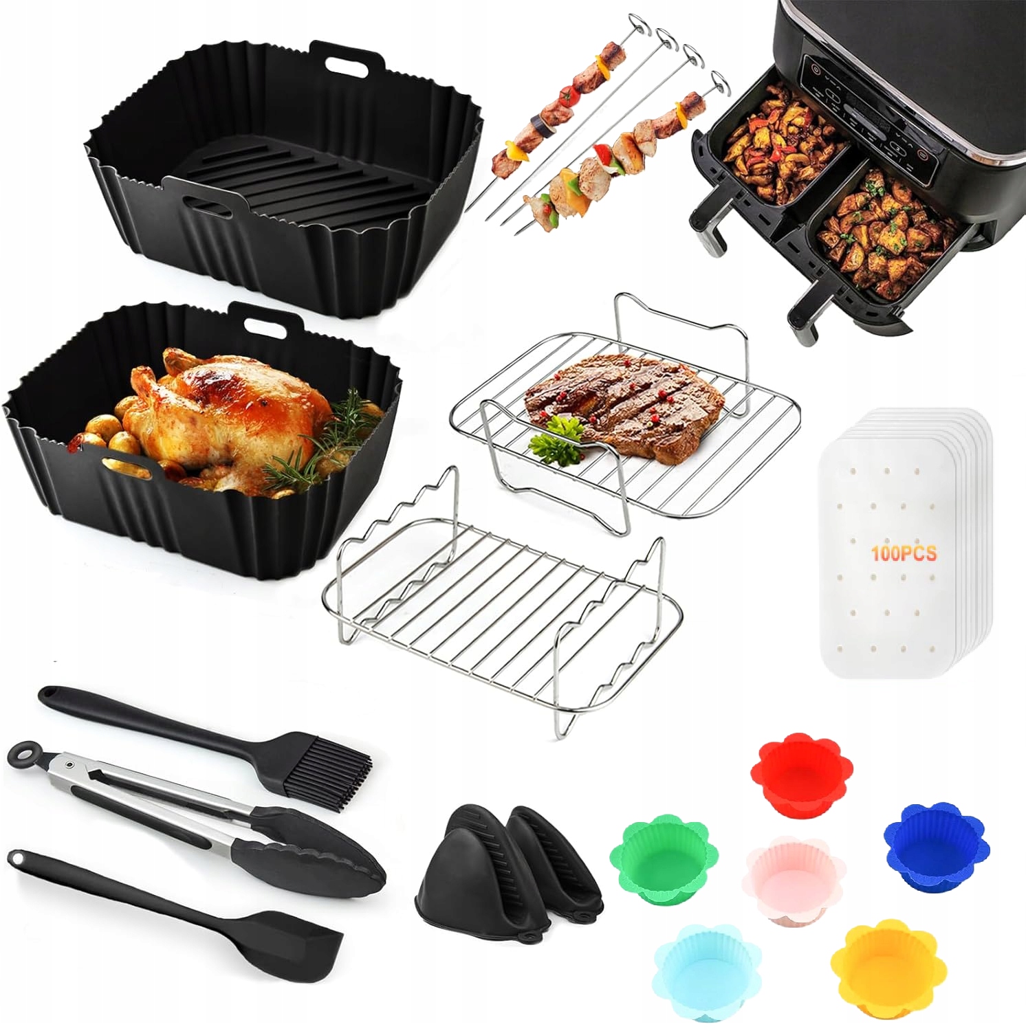 Sada Příslušenství Pro Beztukovou Fritézu