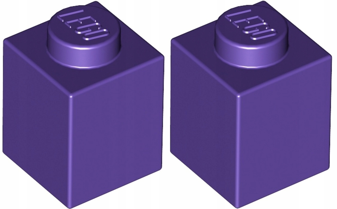 

Lego Klocek 1x1 Ciemny Fioletowy (3005/6084028) x2